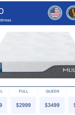 MLILY WellFlex ICE 3.0 14" Plush Memory Foam Mattress